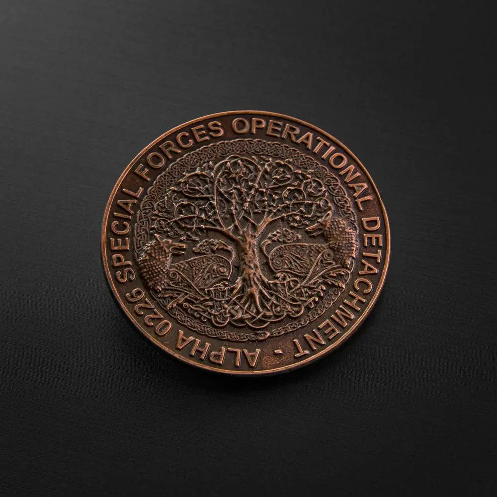 Münze, ZAMAK, Beschichtung: Bronze